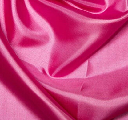 Plain Habotai Silk Lining Fabric Polyester 145cm Wide Dress Craft Sewing