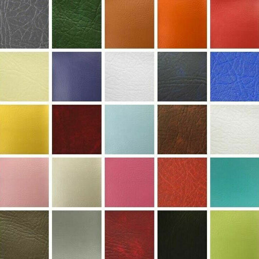 Leather Fabric Vinyl Upholstery Fire Retardant 140cm Wide Faux Leatherette