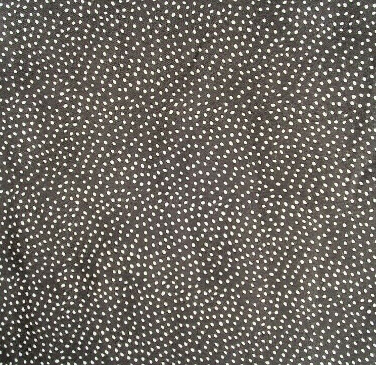 100% Viscose Fabric Polka Dot 140cm Mini Spots Dressmaking Material Sewing