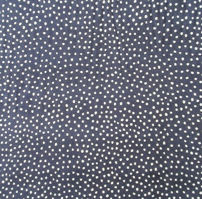 100% Viscose Fabric Polka Dot 140cm Spots Dress Making Sewing