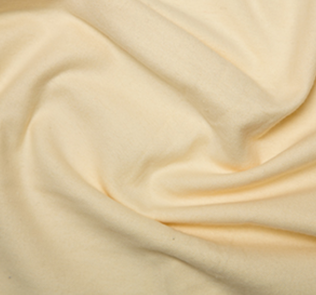 Brushed Cotton Fabric Wincyette 100% Cotton Flannel Plain Coloured