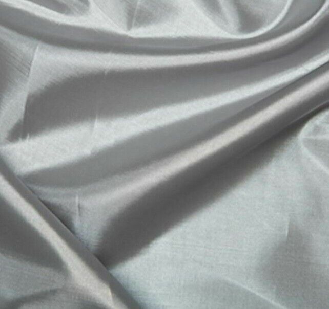 Plain Habotai Silk Lining Fabric Polyester 145cm Wide Dress Craft Sewing