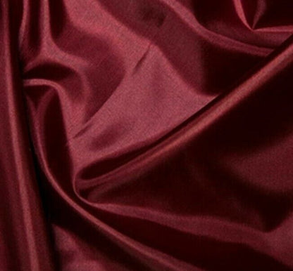 Plain Habotai Silk Lining Fabric Polyester 145cm Wide Dress Craft Sewing