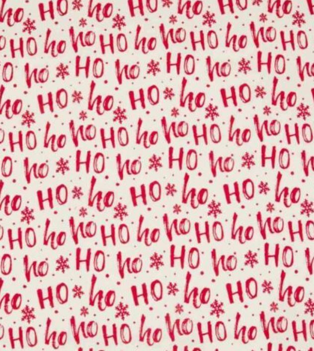 100% Cotton Christmas Fabric Reindeer Holly Xmas Sewing Craft Red Green Material