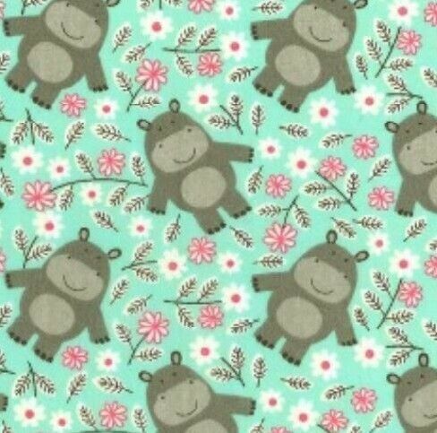 Teddy Polycotton Fabric Kids Childrens Fabric Animal Crafts Metre