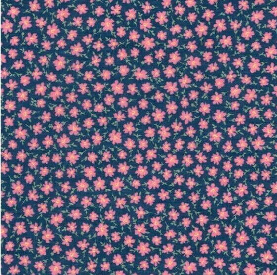 Floral Polycotton Fabric Ditsy Floral Flowers Sewing Craft Dressmaking