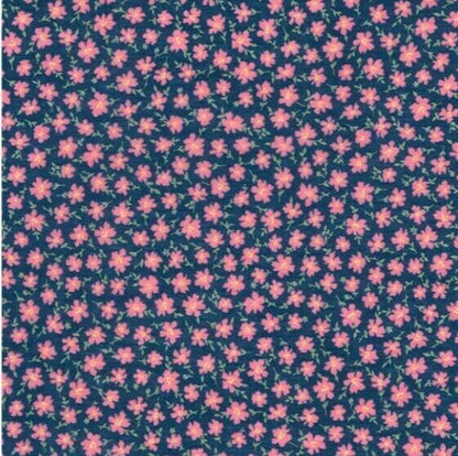 Floral Polycotton Fabric Ditsy Floral Flowers Sewing Craft Dressmaking