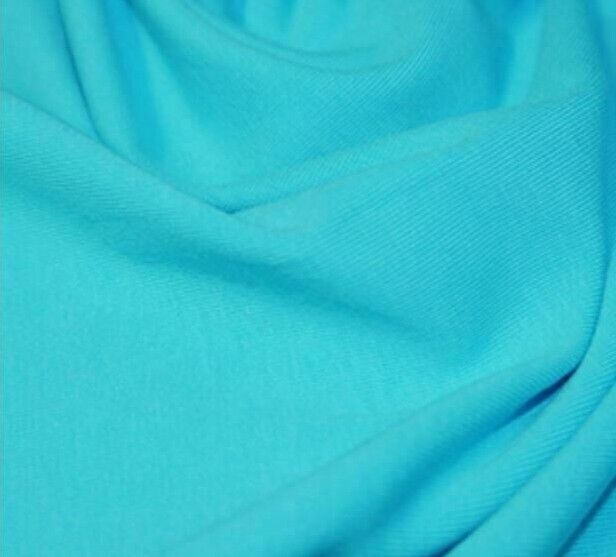 100% Knitted Jersey Cotton Fabric Stretch Material FREE P&P Oeko Tex