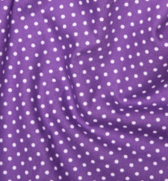 3mm Polka Dot 100% Cotton Fabric Rose & Hubble Material Spots Crafts Sewing