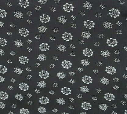 100% Viscose Fabric Small Flowers Floral Material Dressmaking 140cm Wide