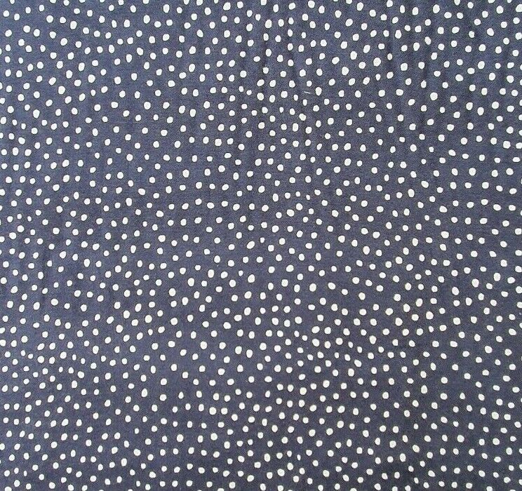 100% Viscose Fabric Polka Dot 140cm Spots Dress Making Sewing