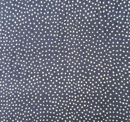 100% Viscose Fabric Polka Dot 140cm Spots Dress Making Sewing