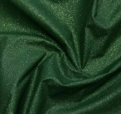 100% Glitter Cotton Fabric Sparkle Sewing Craft Festive Christmas