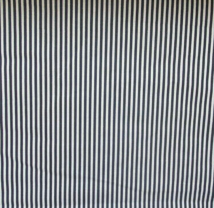 Candy Stripe Polycotton Fabric Striped Lines Sewing Craft Material Stripy