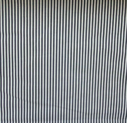 Candy Stripe Polycotton Fabric Striped Lines Sewing Craft Material Stripy