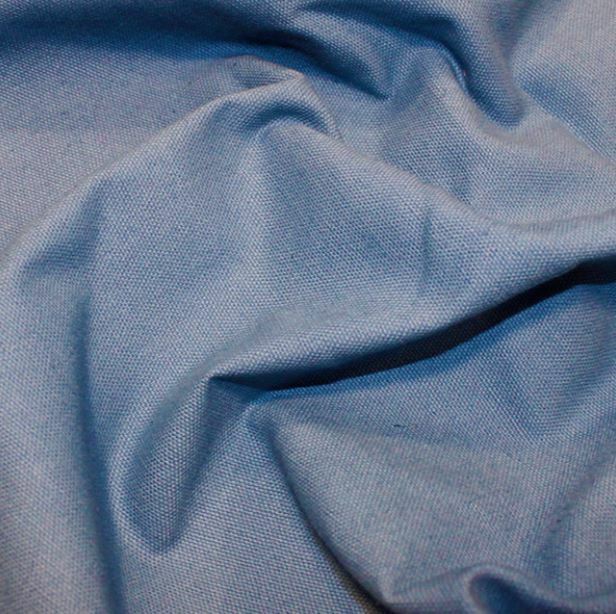 100% Cotton Canvas Fabric Upholstery Plain Coloured Sewing 260gsm 146cm Wide