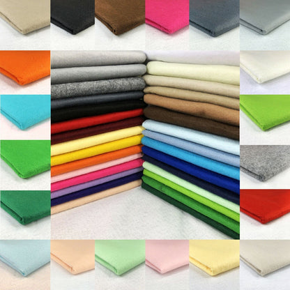 A4 Fabric Felt Sheets Colour Craft Packs Arts and Crafts Multipacks Assorted