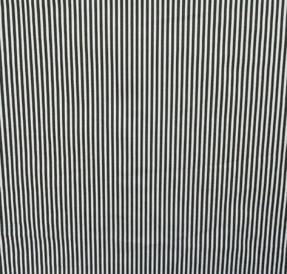 Candy Stripe Polycotton Fabric Striped Lines Sewing Craft Material Stripy