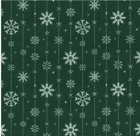 Christmas Polycotton Fabric Holly Santa Reindeer Snow Gingerbread Men Xmas