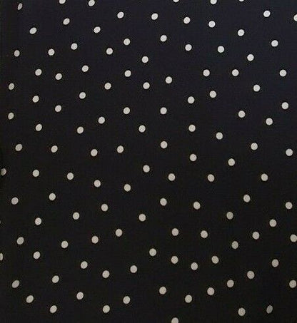 100% Viscose Fabric Polka Dot 140cm 8mm & 5mm