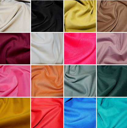 Plain 21 Wale Fabric Corduroy Babycord Needlecord 100% Cotton Fabric