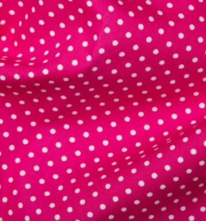 3mm Polka Dot 100% Cotton Fabric Rose & Hubble Material Spots Crafts Sewing