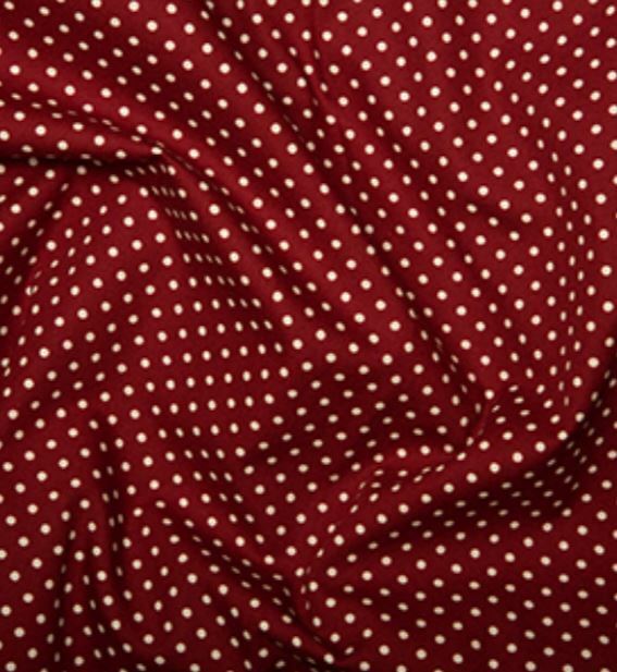 3mm Polka Dot 100% Cotton Fabric Rose & Hubble Material Spots Crafts Sewing