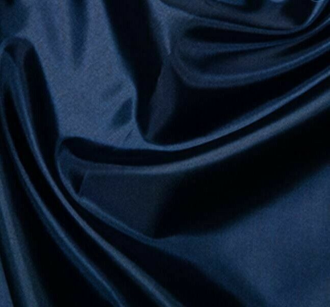 Plain Habotai Silk Lining Fabric Polyester 145cm Wide Dress Craft Sewing