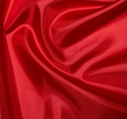 Plain Habotai Silk Lining Fabric Polyester 145cm Wide Dress Craft Sewing