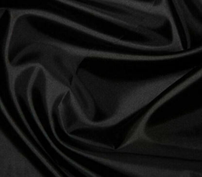 Plain Habotai Silk Lining Fabric Polyester 145cm Wide Dress Craft Sewing